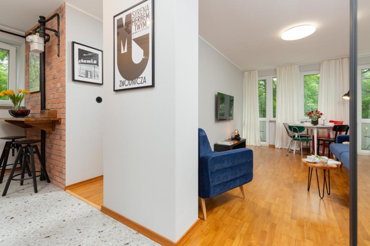 Central Apartment Solec Wilanowska By Noclegi Renters Varšava Exteriér fotografie
