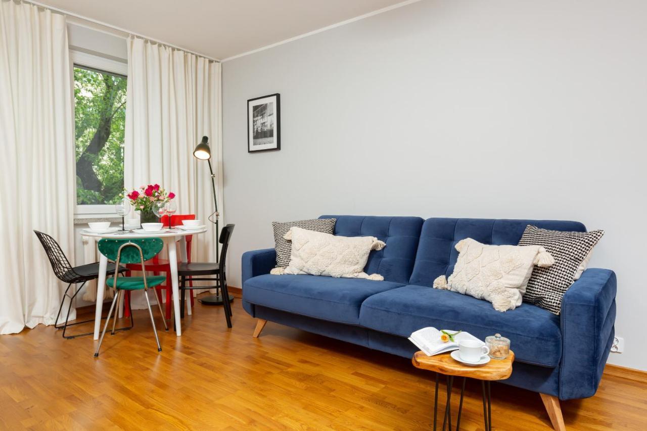 Central Apartment Solec Wilanowska By Noclegi Renters Varšava Exteriér fotografie