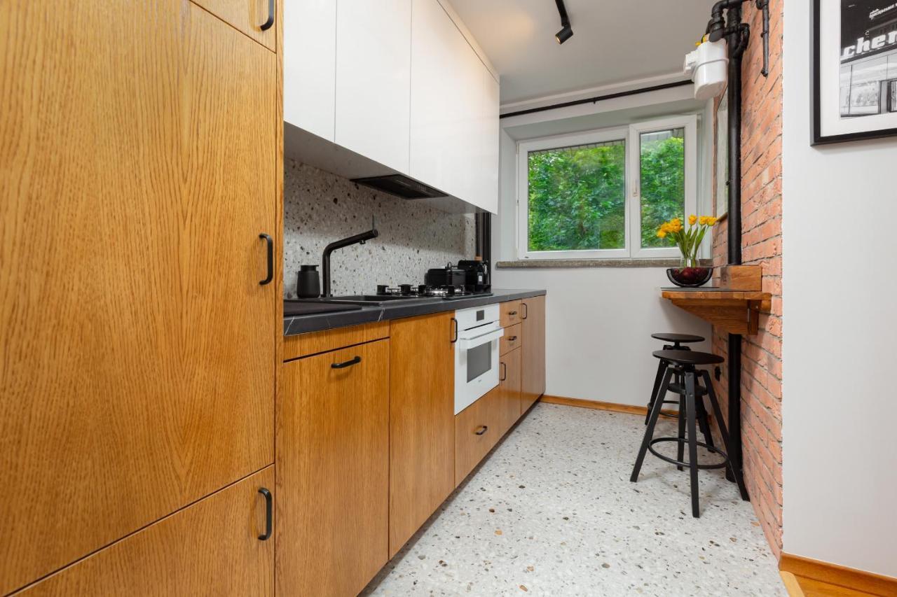 Central Apartment Solec Wilanowska By Noclegi Renters Varšava Exteriér fotografie