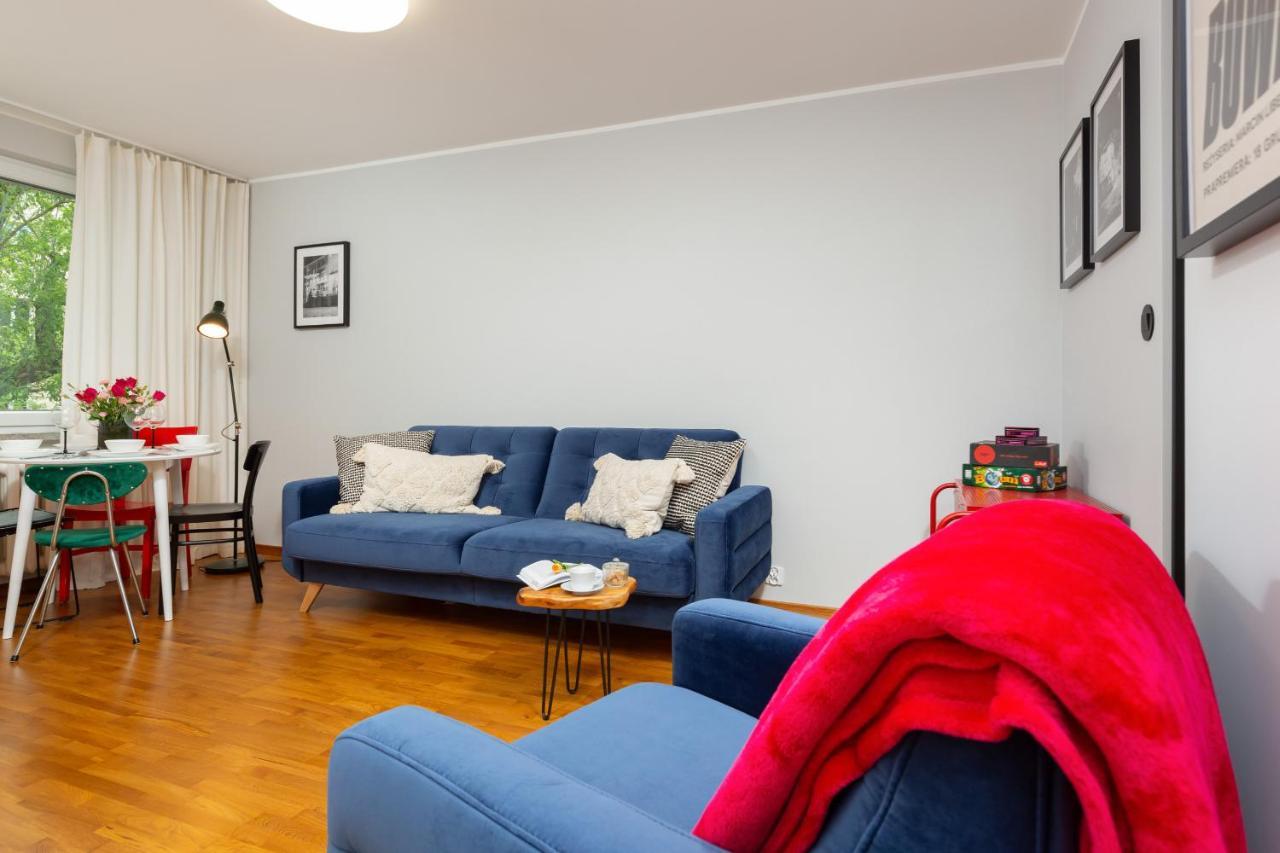 Central Apartment Solec Wilanowska By Noclegi Renters Varšava Exteriér fotografie