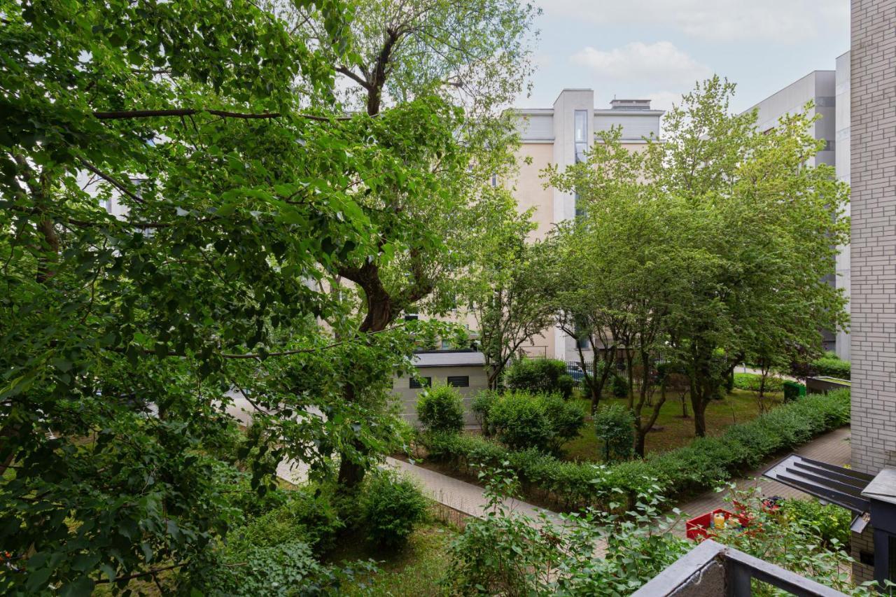 Central Apartment Solec Wilanowska By Noclegi Renters Varšava Exteriér fotografie