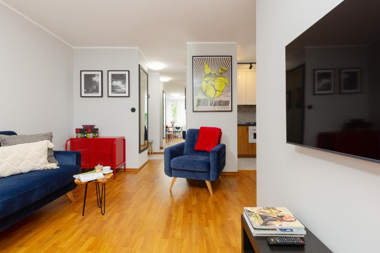 Central Apartment Solec Wilanowska By Noclegi Renters Varšava Exteriér fotografie